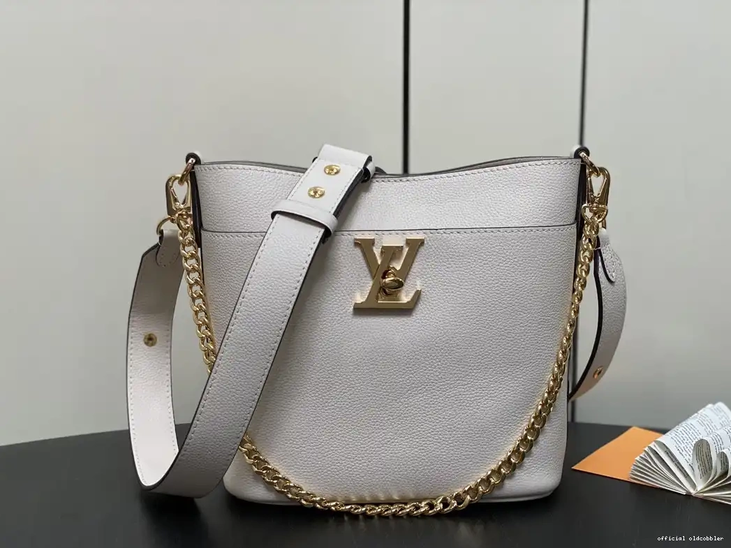 Official oldcobbler Walk x - and VUITTON 20.5 LOUIS x 12CM 20 Lock 0619